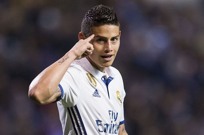 James Rodriguez is set to depart from Madrid in the coming window
