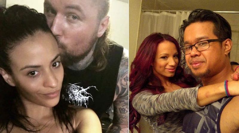 There are some interesting age gaps between these current WWE couples