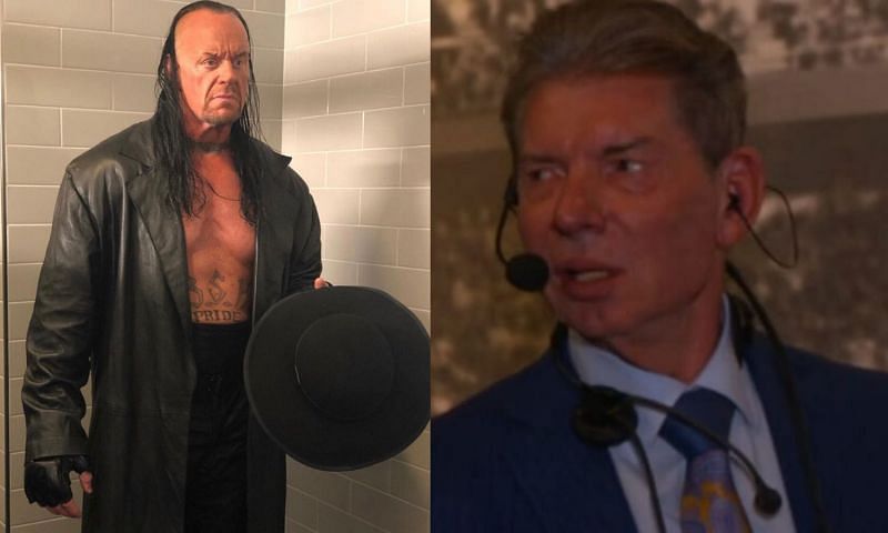 The Undertaker and Vince McMahon in WWE
