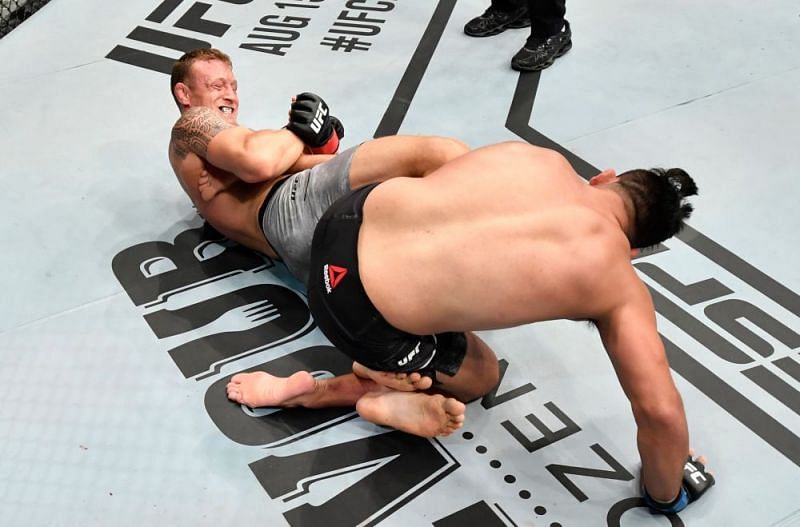 Jack Hermansson's submission of Kelvin Gastelum was probably the best win of his career