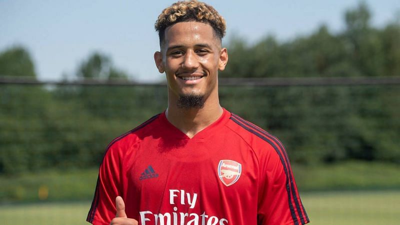 Saliba signed for Arsenal in July 2019.