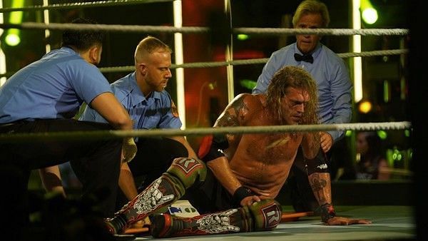 Edge suffered a bad injury at WWE Backlash