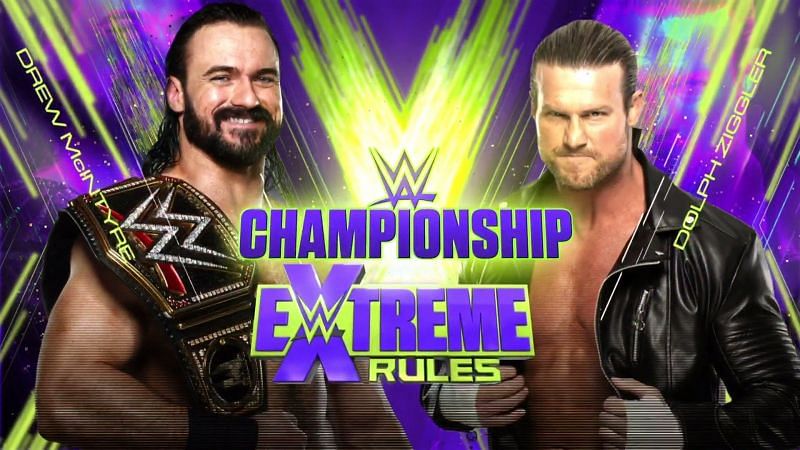 Drew McIntyre vs Dolph Ziggler is the main event of The Horror Show at Extreme Rules