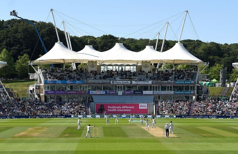 England defeated India by 60 runs in the last Test match played in Southampton