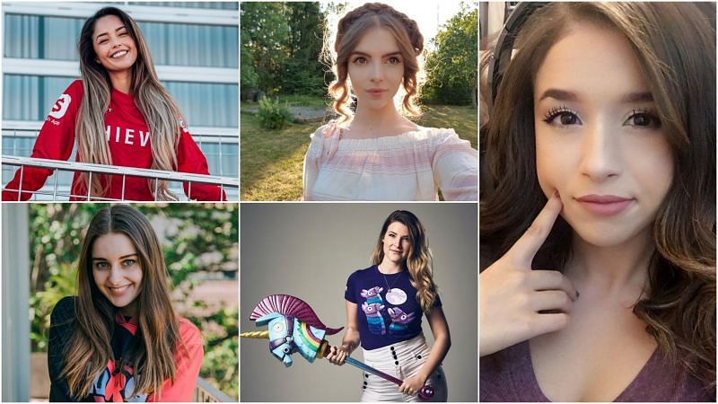 The top five most-followed female streamers on Twitch