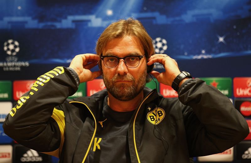Klopp as Borussia Dortmund manager.