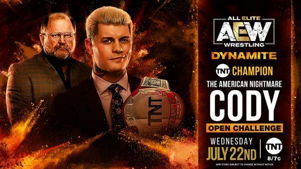 Cody&#039;s open challenge kicked off another huge ratings grab for AEW Dynamite