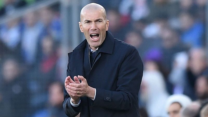 Real Madrid&#039;s Zinedine Zidane is not ready to rest with a slender one-point lead at the top