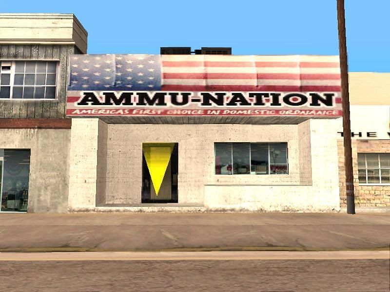 Ammu-Nation in Sandy Shores. Image: GTA Wiki - Fandom.