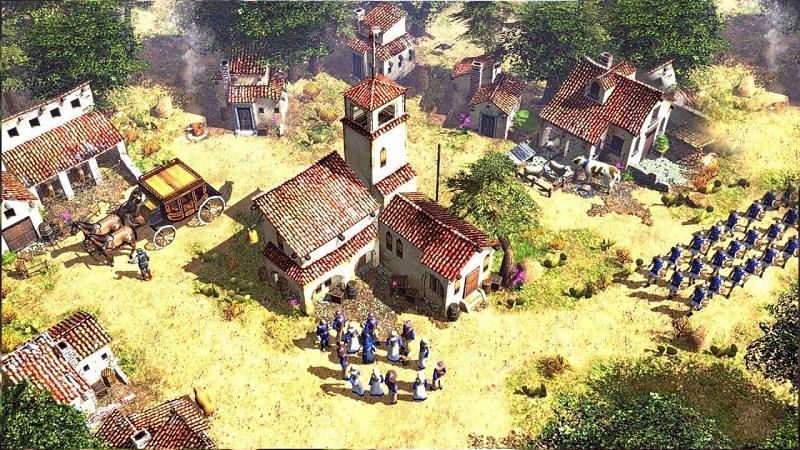 multiplayer games like age of empires