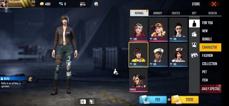 All Free Fire Characters Full List Of Agents In The Game In 2020