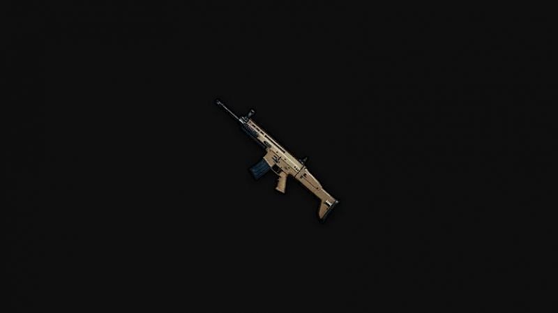 SCAR-L in PUBG Mobile (Image via pubg gamepedia)