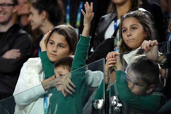 Roger Federer's four kids