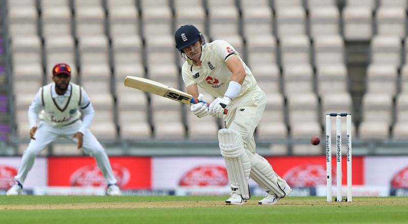 Joe Denly flicks through mid-wicket.