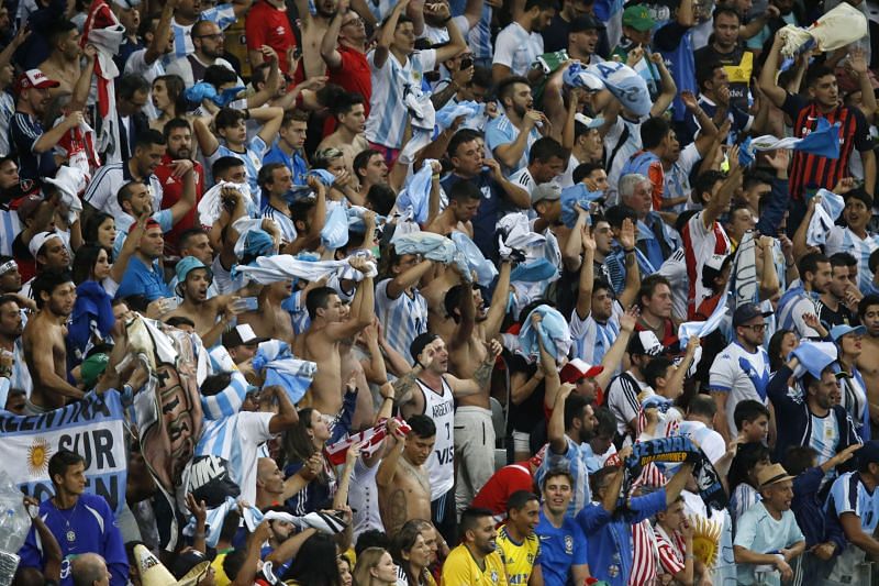 Argentina fans are probably the most wretched football fans in the world, with many open wounds.