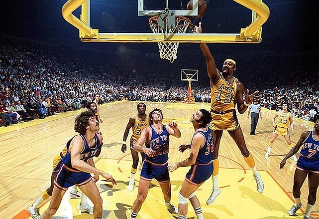 1971-72 Lakers led by Wilt Chamberlain. Picture Credits:Trophy Lives