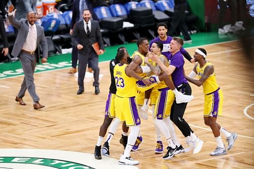 Los Angeles Lakers v Boston Celtics