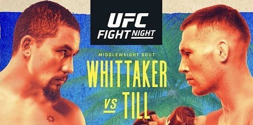 The UFC's 4th visit to Fight Island sees Robert Whittaker face Darren Till