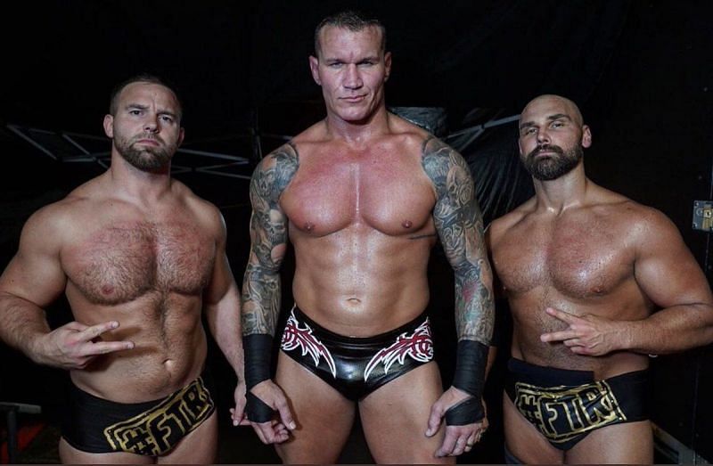 Randy Orton with The Revival