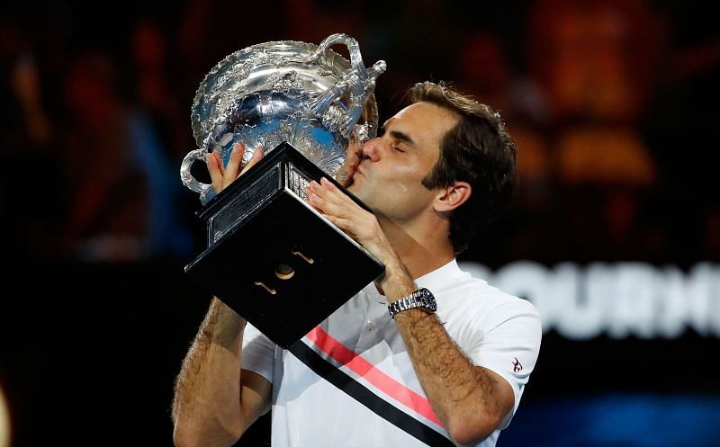 Roger Federer winning his 20th Grand Slam title at Australian Open 2018