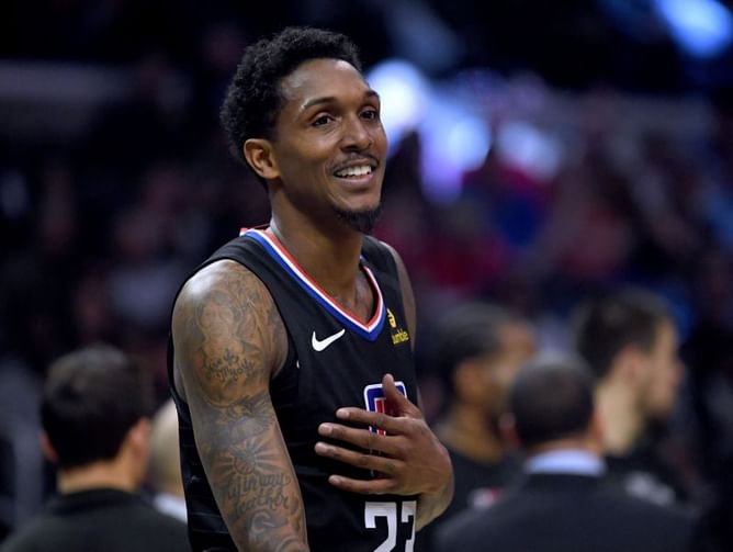 LA Clippers star hits back as pictures of him in a club surface online just hours after leaving the NBA bubble