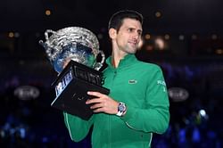 Video surfaces of 4-year-old Novak Djokovic impressing his coach with his backhand