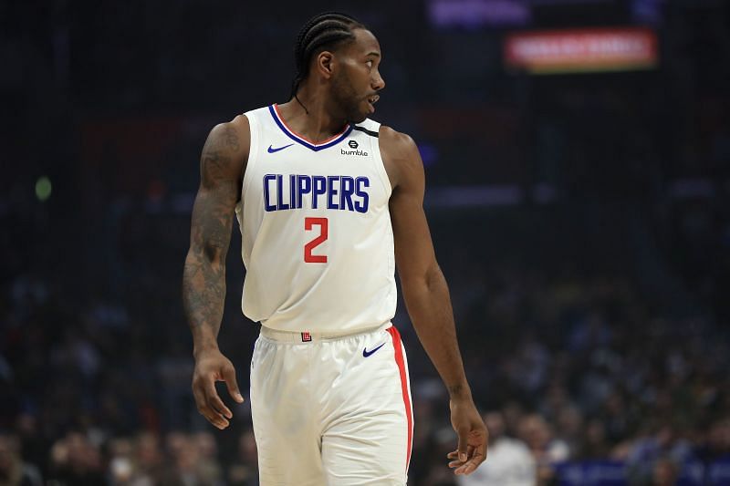 Kawhi Leonard could have to play significantly higher minutes in the NBA bubble in Orlando