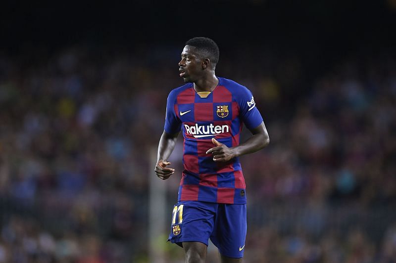 Ousmane Dembele has not featured for Barcelona in over six months