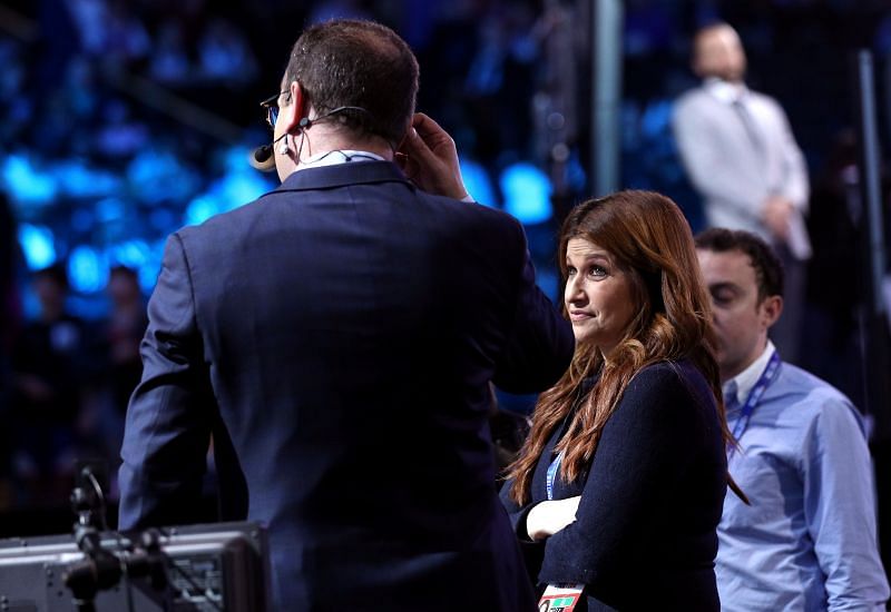 ESPN&#039;s Rachel Nichols is a part of the media contingent in the NBA bubble