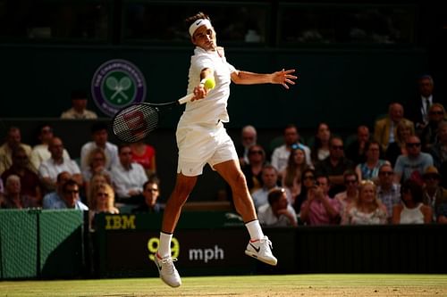 Roger Federer at Wimbledon 2017