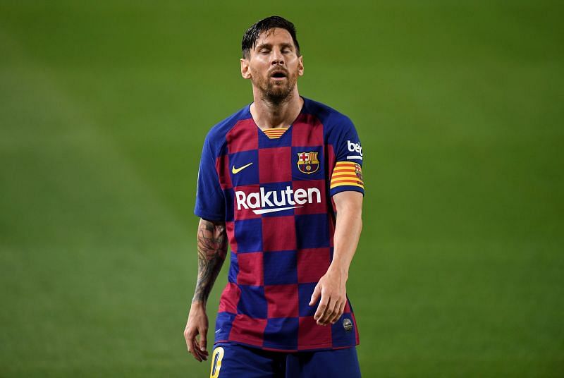 Lionel Messi is not a happy man at Barcelona