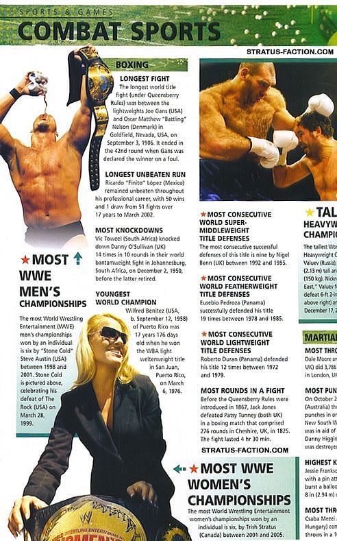 Trish&#039;s unique feat made it to the record books