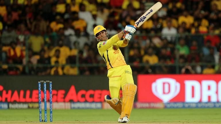 CSK skipper MS Dhoni scored a career-best 84* off 48 balls in IPL 2019