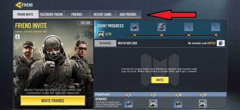 Call of Duty Mobile: How to Add and Invite Friends