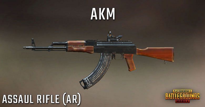 AKM (picture credit: PUBG Mobile.)