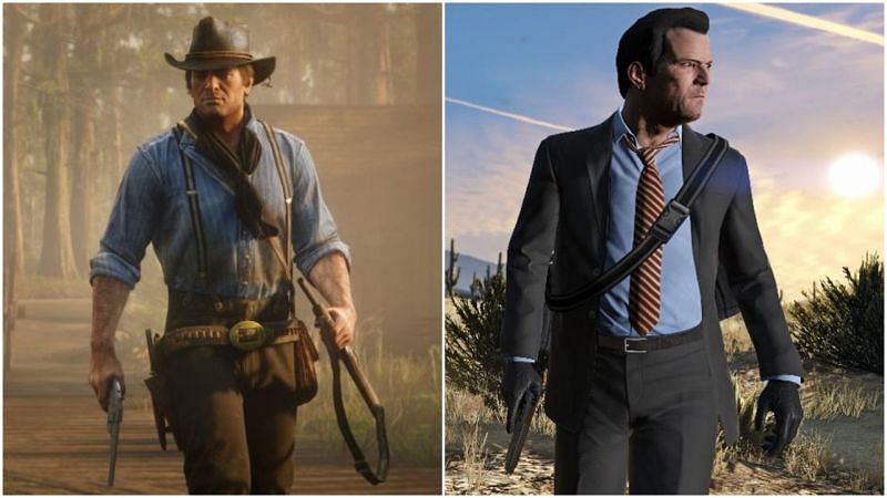 GTA V and Red Dead Redemption 2
