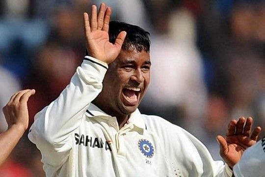Pragyan Ojha was the second Indian to claim a wicket with his first ball in T20I cricket