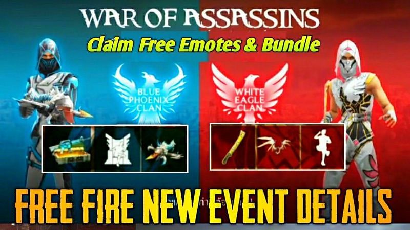 Free Fire &#039;War of Assassins event&#039;