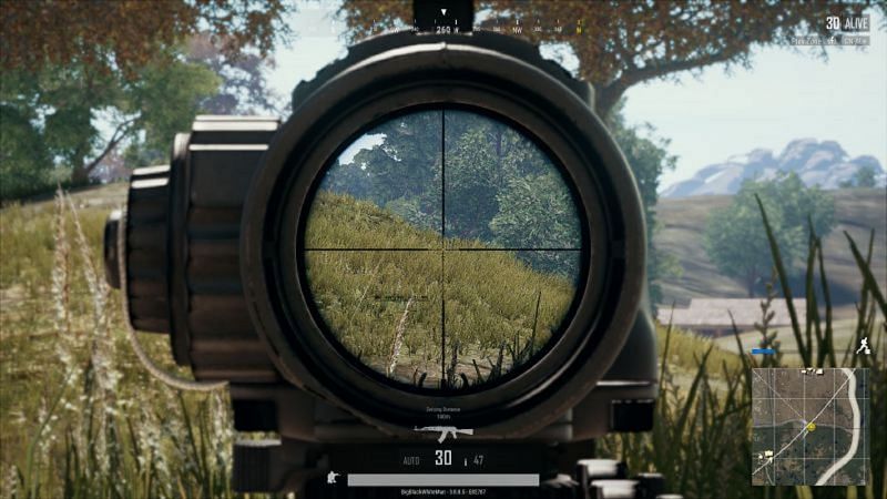 Best Sensitivity Settings for 6x scope in PUBG Mobile (Picture Source: Reddit)