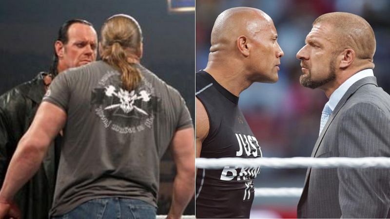 Triple H has faced The Undertaker and The Rock dozens of times