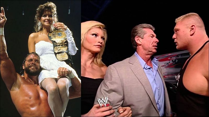 WWE has run several on-screen relationships even though they were married to other Superstars