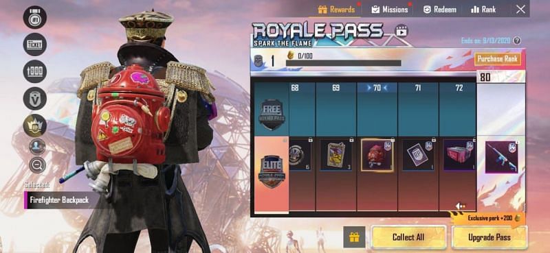 Firefighter Backpack (Picture Source: PUBG Mobile)