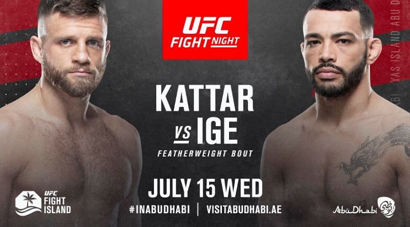UFC on ESPN: Kattar vs. Ige