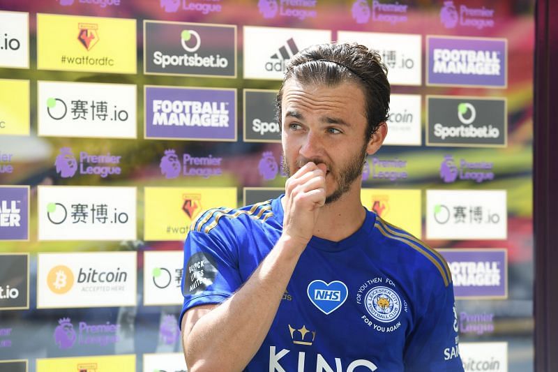 James Maddison is a key player for Leicester City