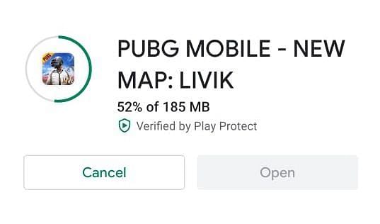The size of the new PUBG Mobile update