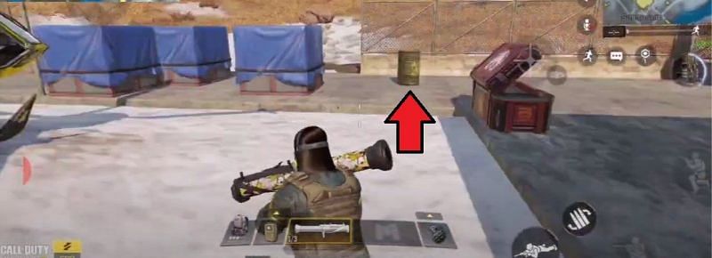 Get barrels to explode in COD Mobile (Picture Source: Vision Gameing/YT)