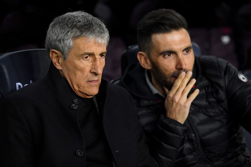 Quique Setien has hardly used Martin Braithwaite during his time at FC Barcelona
