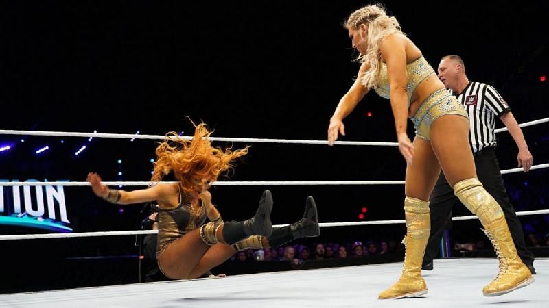 Becky Lynch and Charlotte stole the show