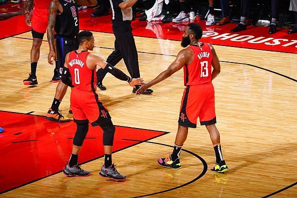 Westbrook and Harden will be key to a victory in today&#039;s NBA scrimmage