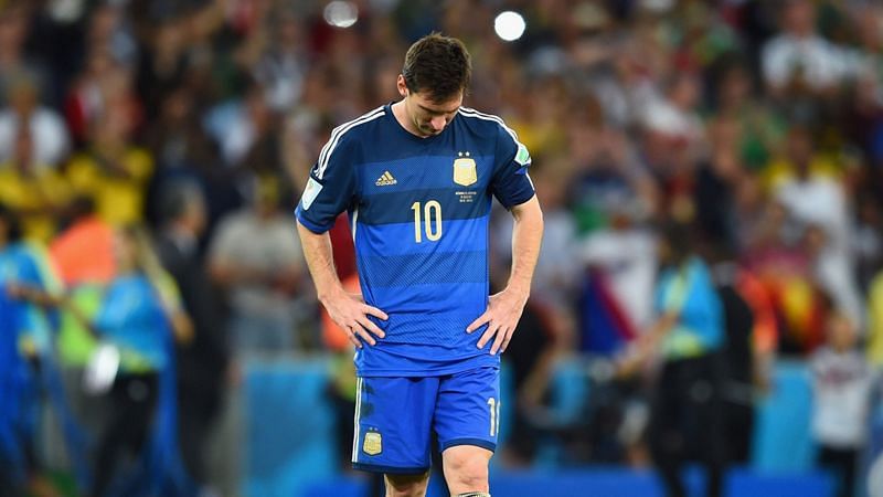 Lionel Messi&#039;s Argentina lost 1-0 to Germany in the World Cup 2014 final